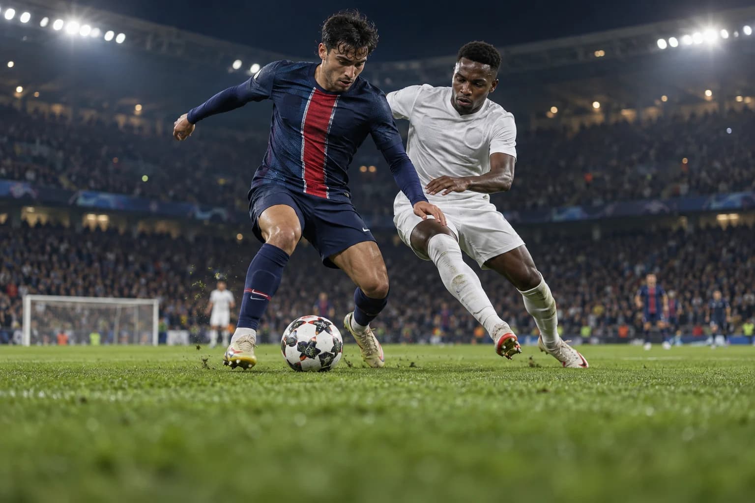 Une scène de football illustrant les soirées sportives